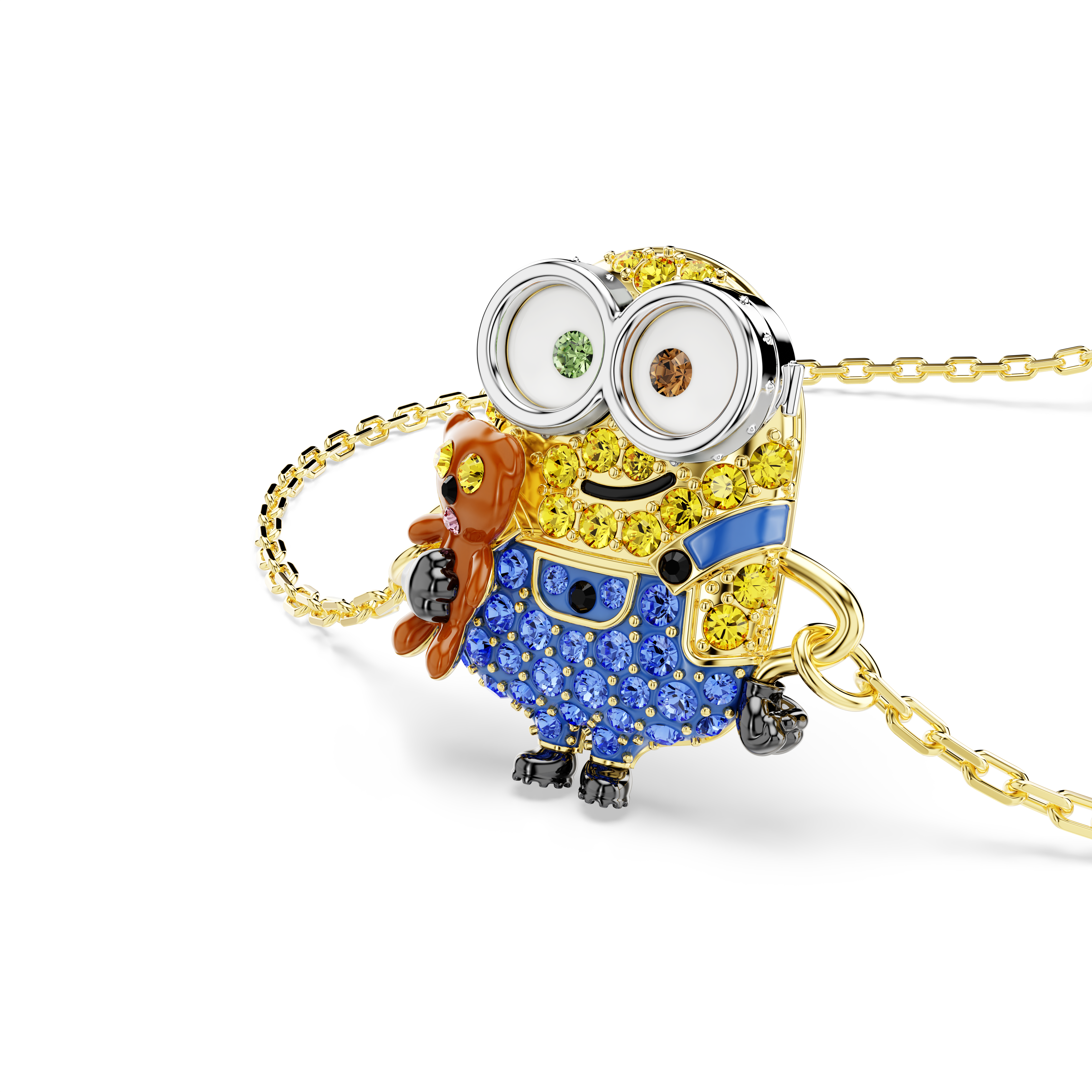 Minions Bob Bileklik,  Çok Renkli, Sarı Altın Rengi Kaplama