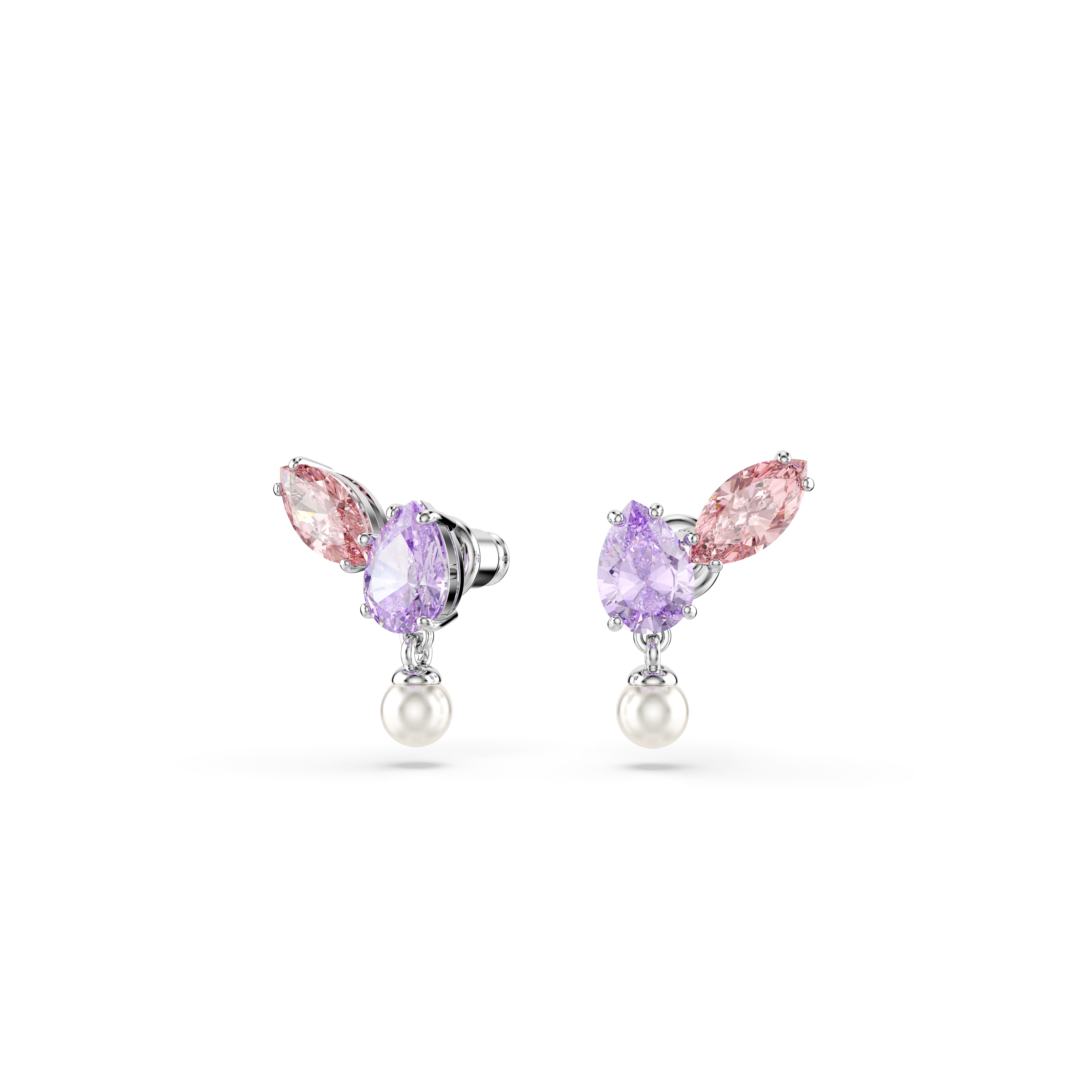 Ariana Grande x Swarovski Set, Karışık Kesim, Çok Renkli, Rodyum Kaplama