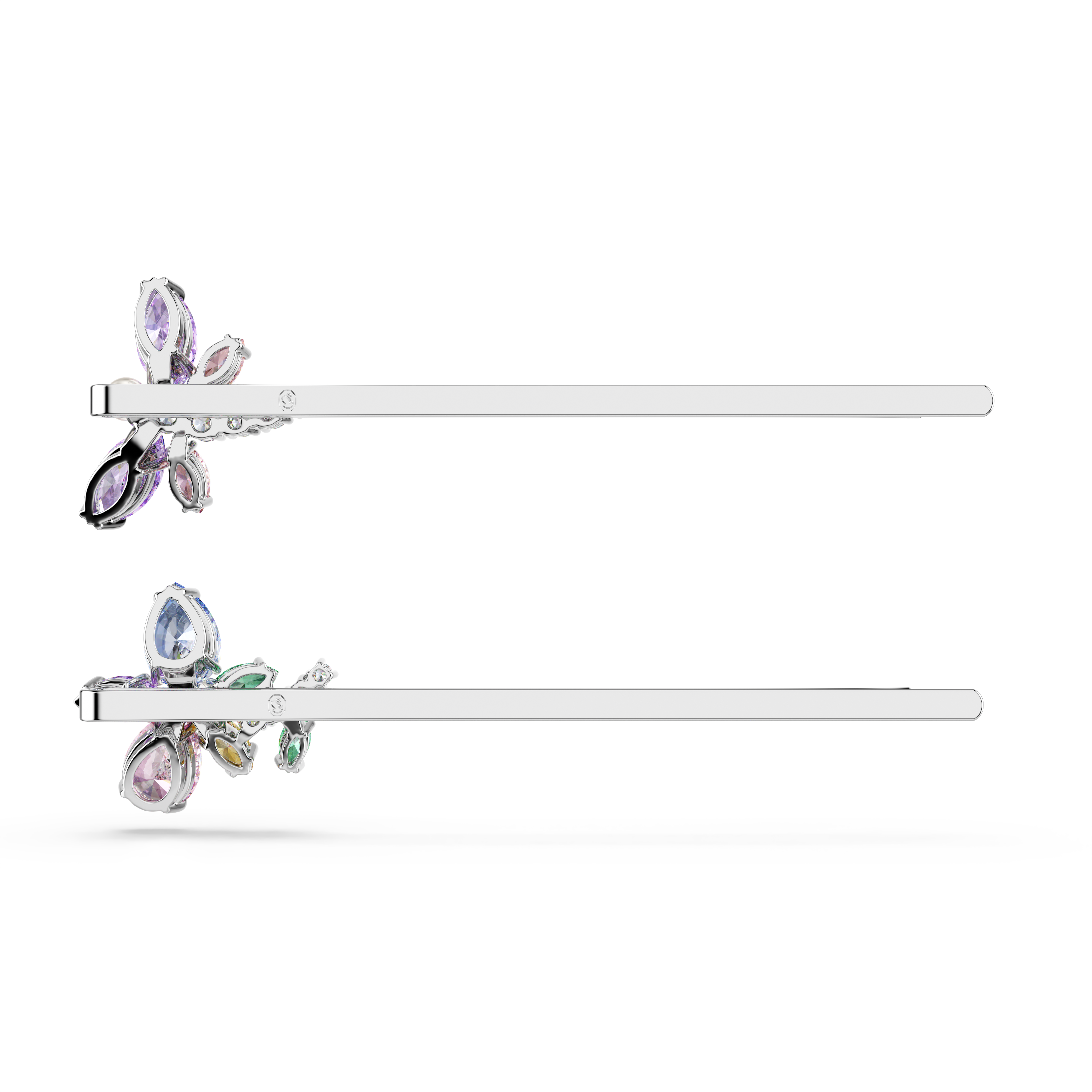Ariana Grande x Swarovski Saç İğnesi, Karışık Kesim, Yusufçuk, Çiçek, Çok Renkli, Rodyum Kaplama