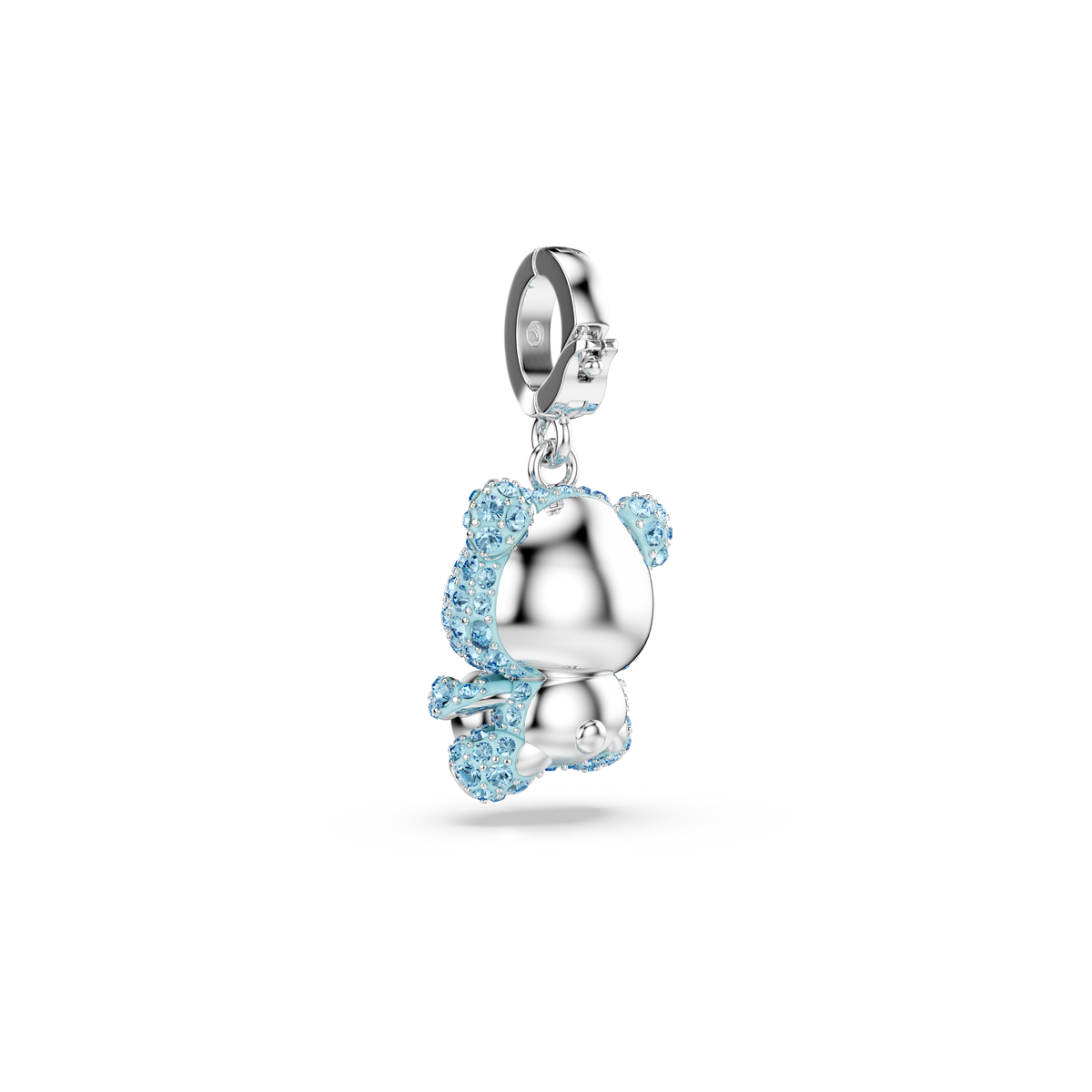 Idyllia Charm, Karışık Kesim, Ayıcık, Mavi, Rodyum Kaplama