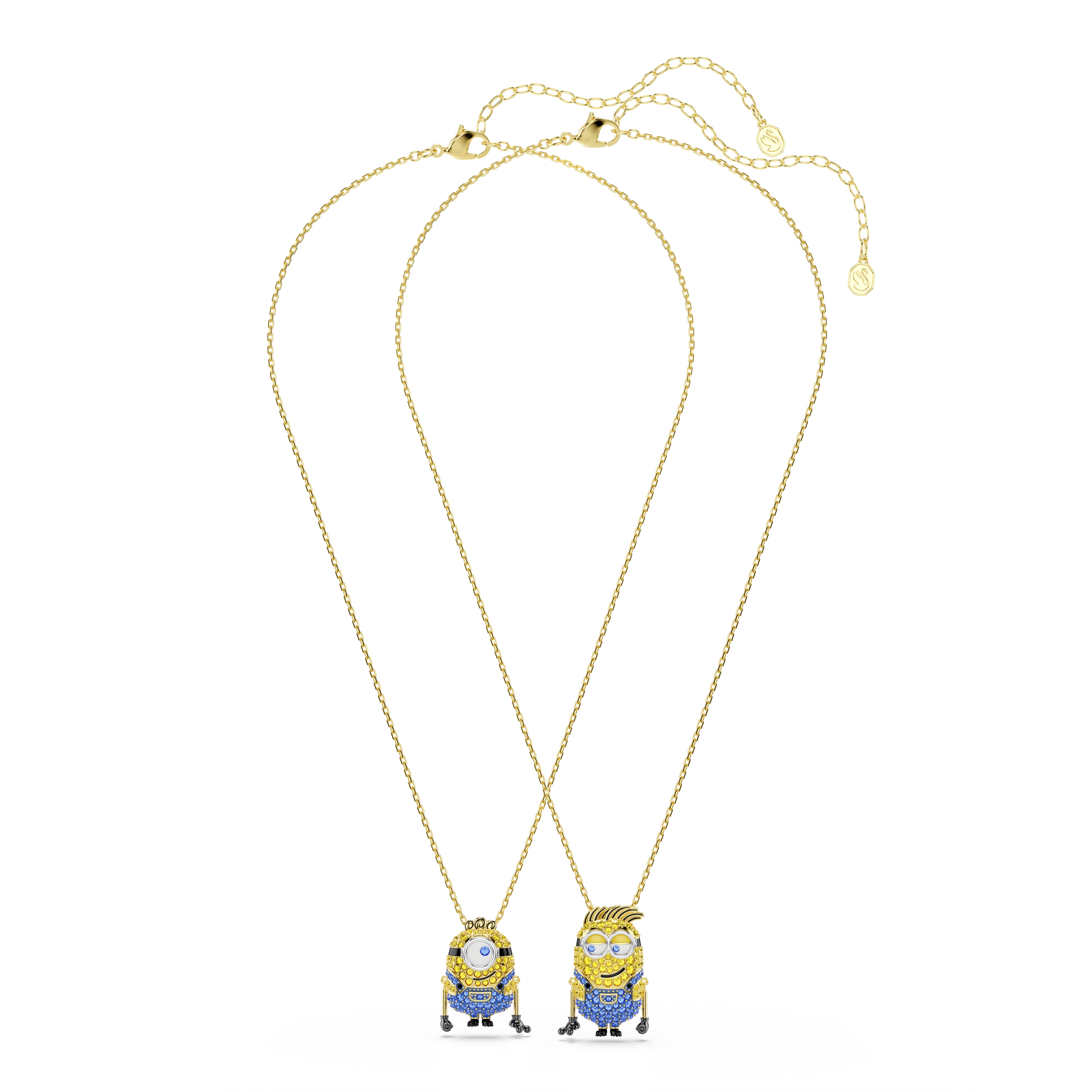 Minions James And Henry Set,  Çok Renkli, Sarı Altın Rengi Kaplama