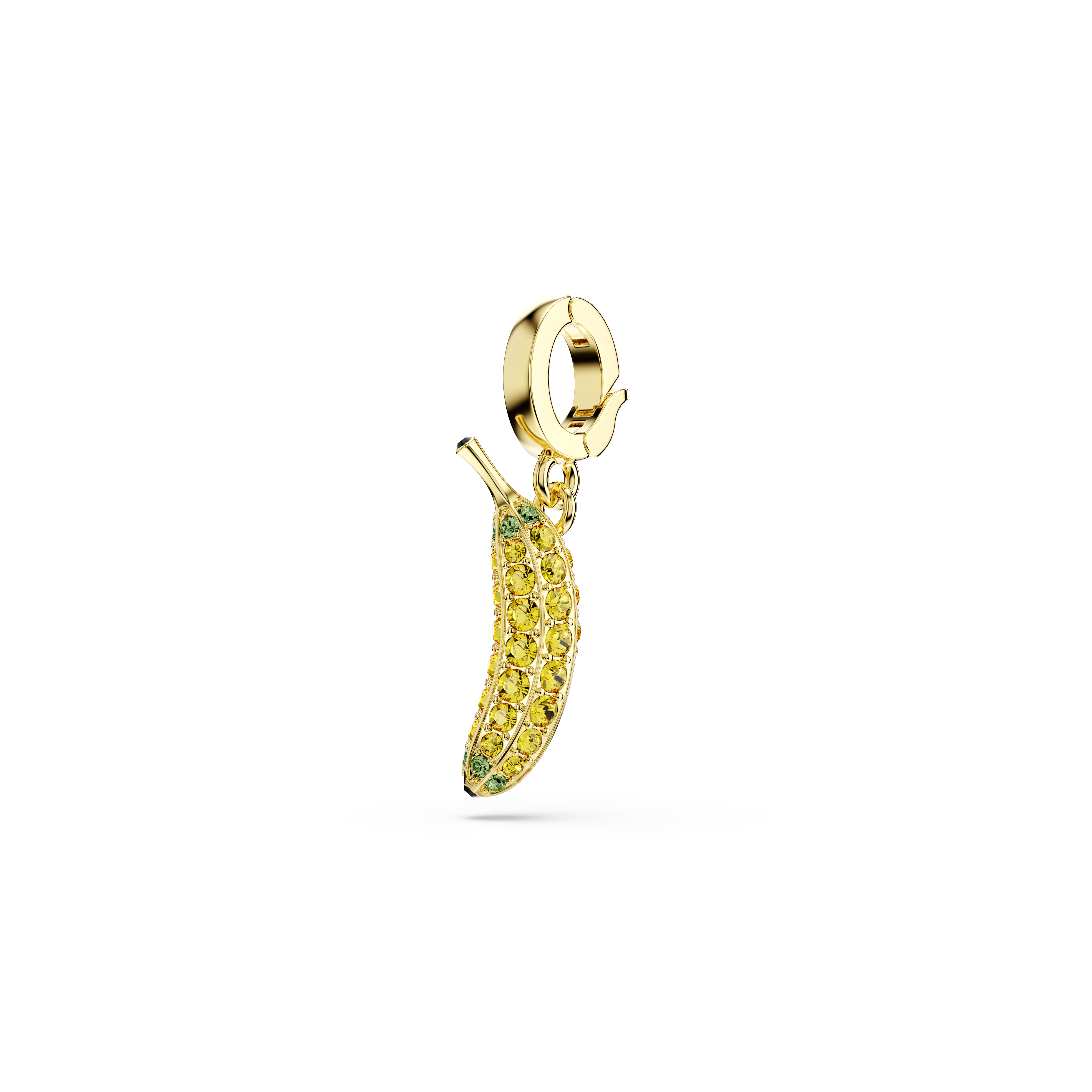 Minions Banana Charm,  Sarı, Sarı Altın Rengi Kaplama