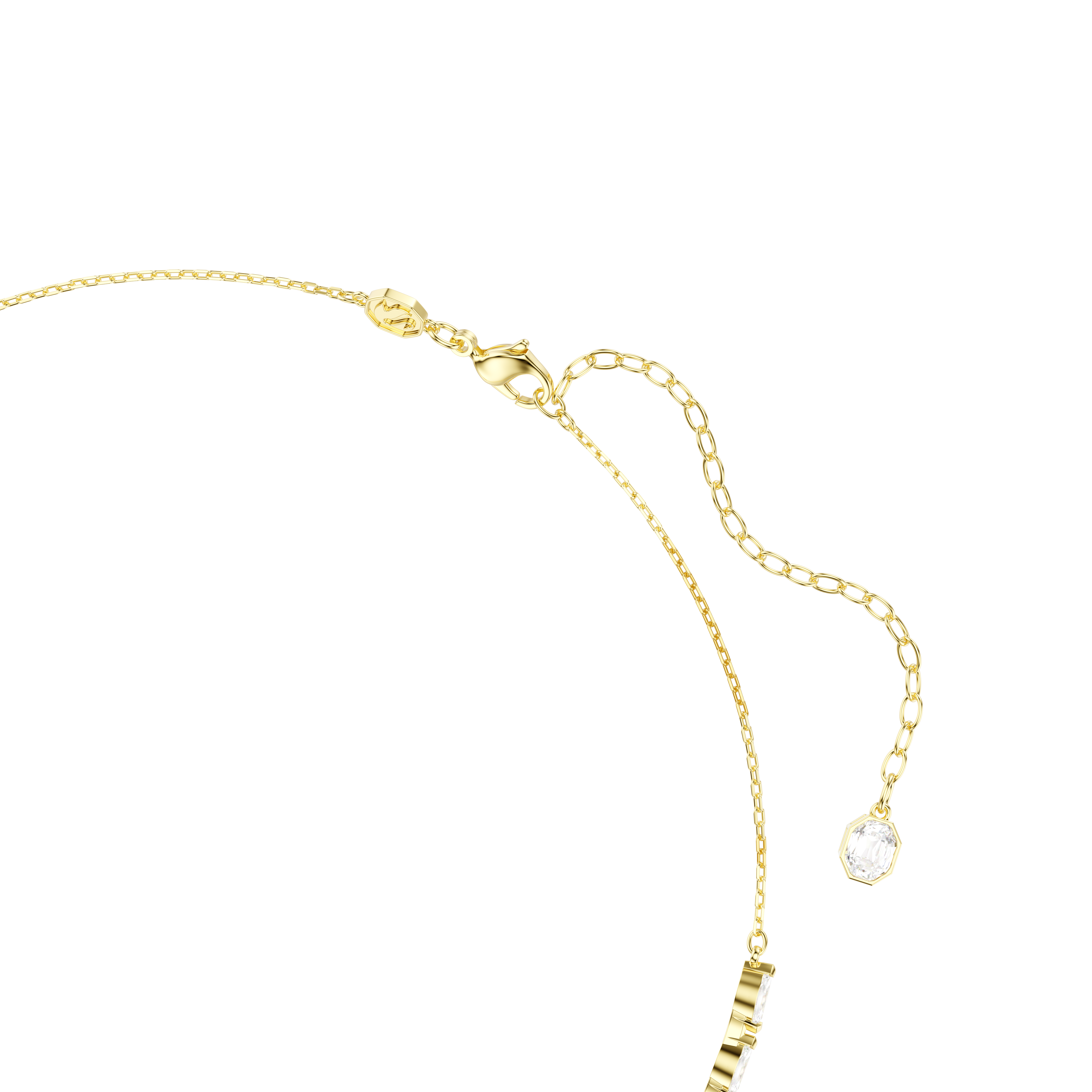 Mesmera Set, Set (2), Markiz Kesim, Beyaz, 18K Altın Rengi Yüzey