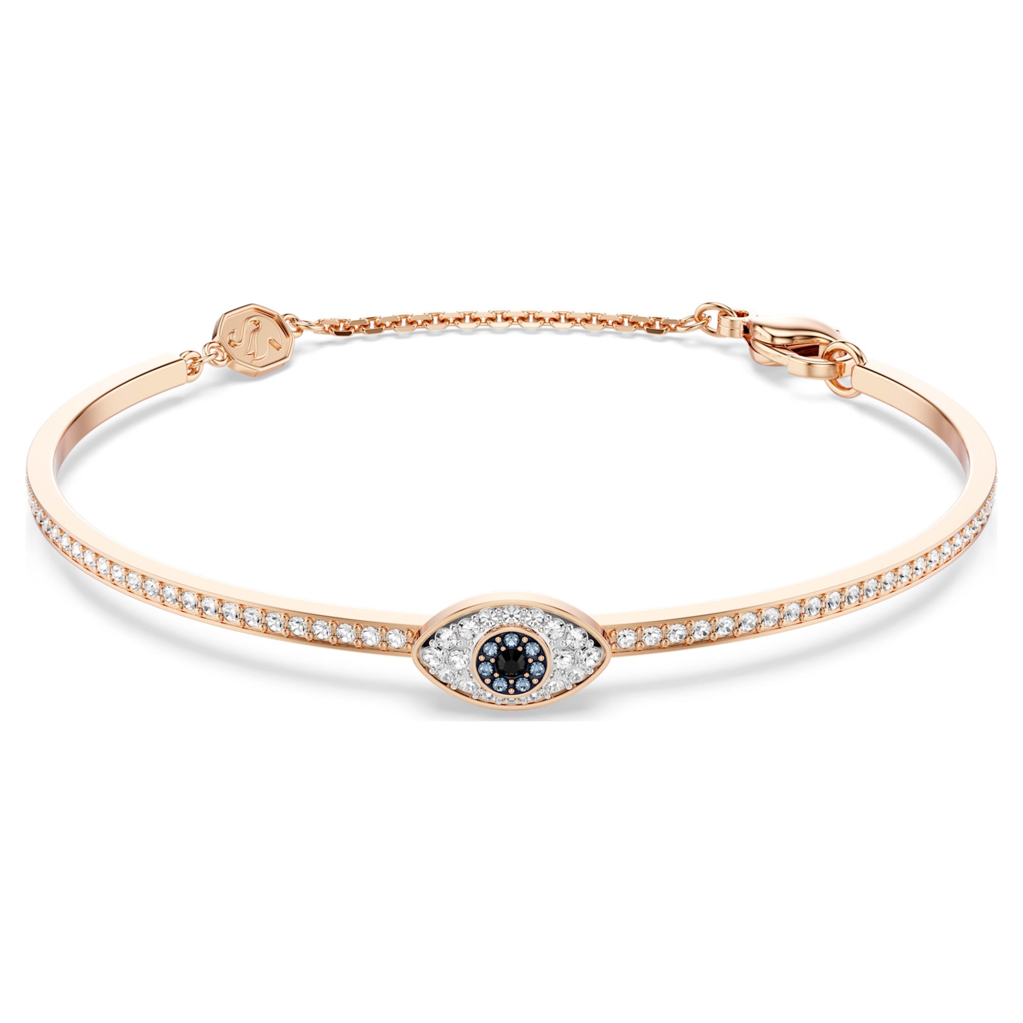 Symbolica Bangle Bileklik, Göz, Çok Renkli, Pembe Altın Rengi Kaplama