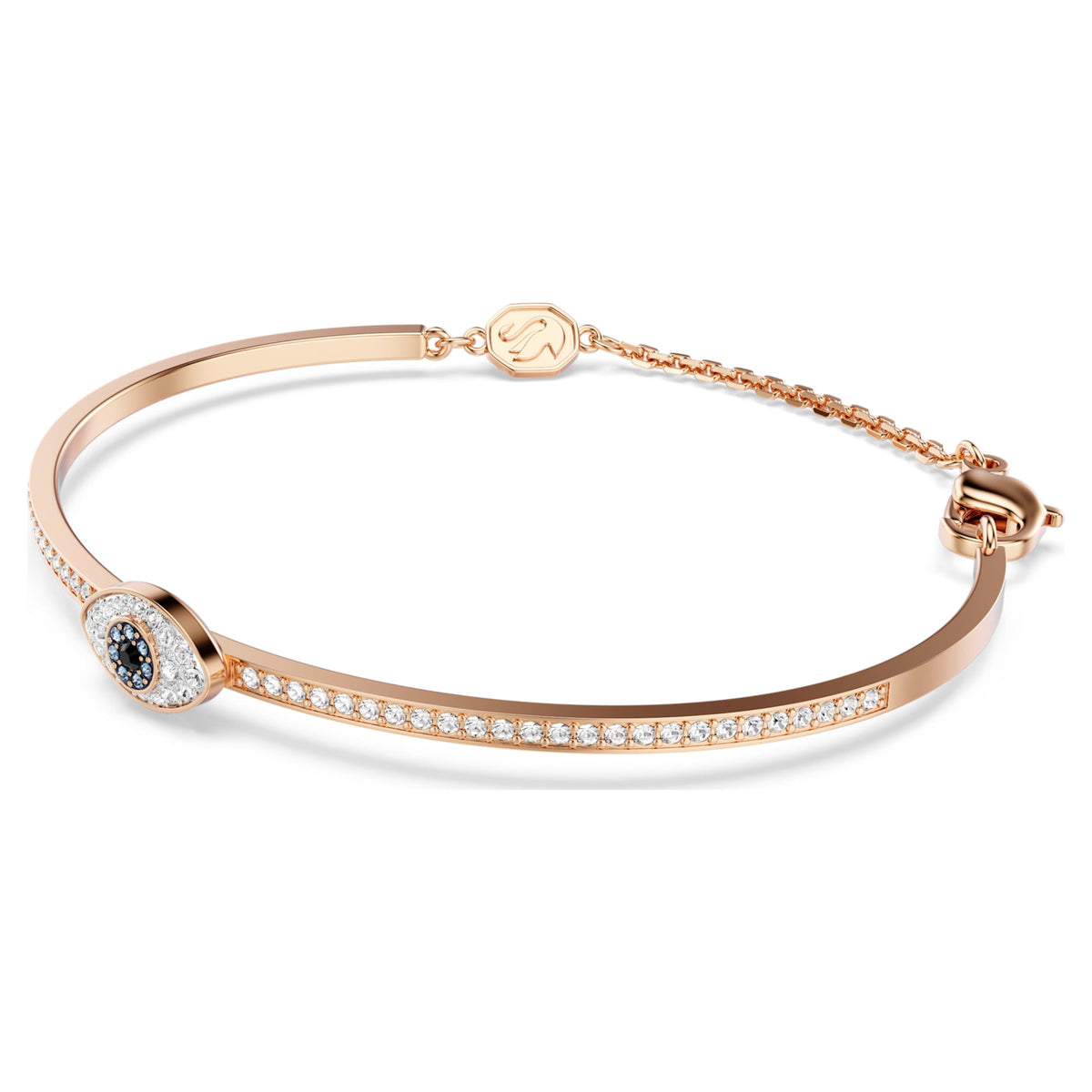 Symbolica Bangle Bileklik, Göz, Çok Renkli, Pembe Altın Rengi Kaplama