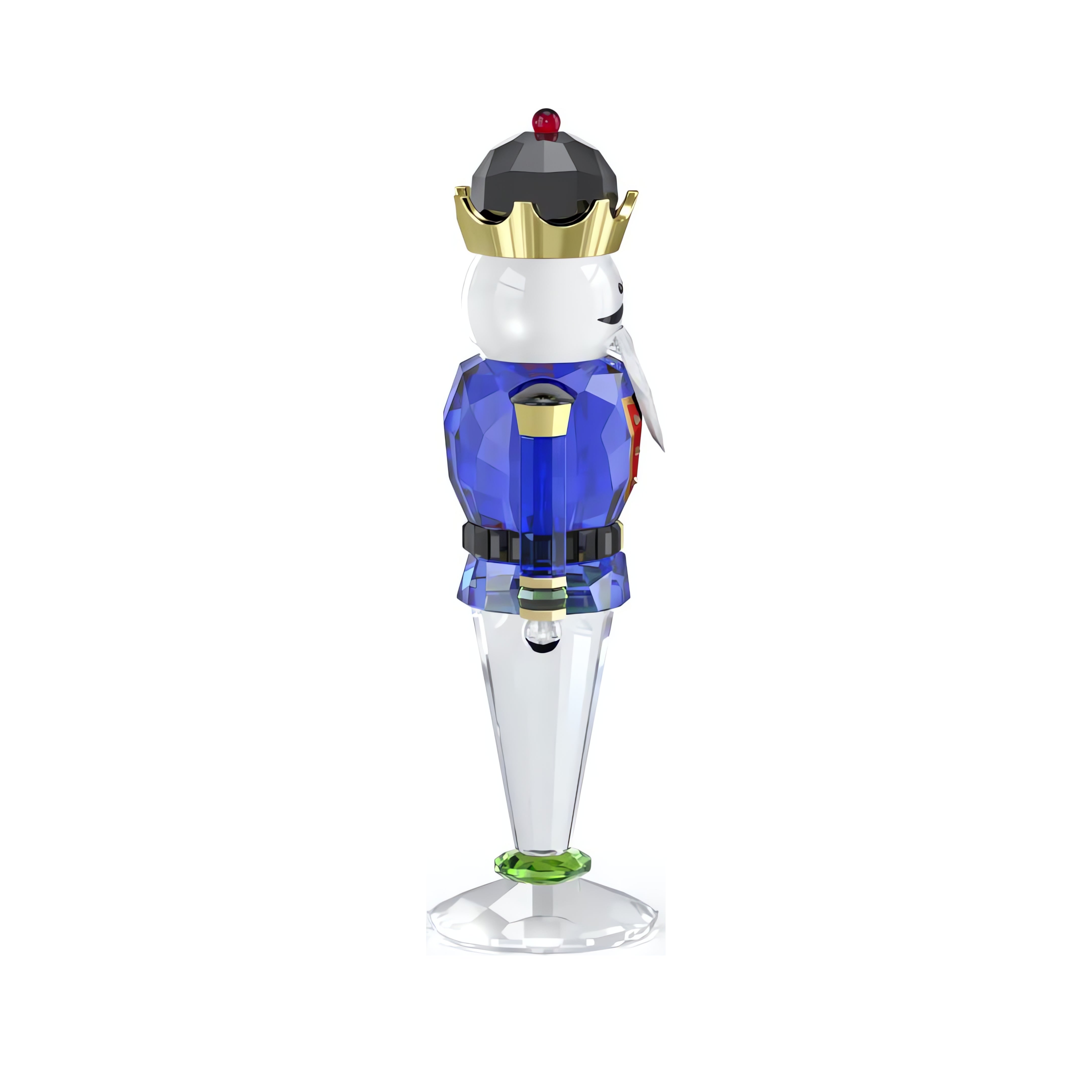 Holiday Cheers Nutcracker, Blue, Large