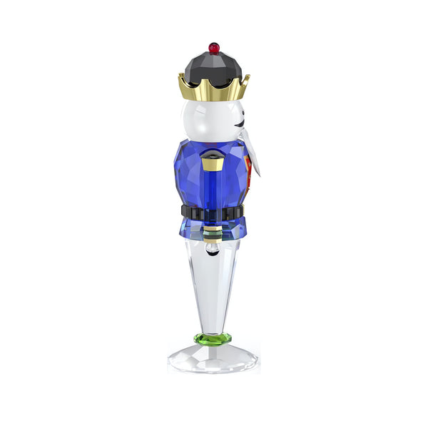 Holiday Cheers Nutcracker, Blue, Large