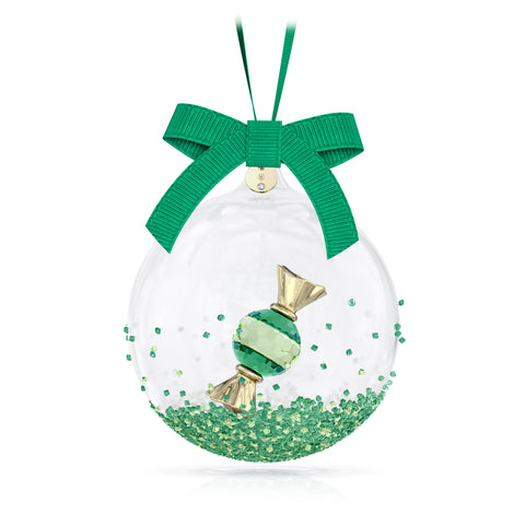 Holiday Cheers Dulcis Ball Ornament, Green