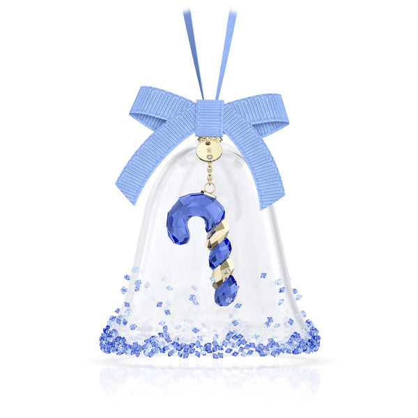 Holiday Cheers Dulcis Bell Ornament, Blue