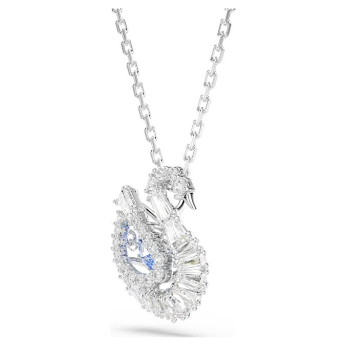 Swan Kolye, Karışık Kesim, Kuğu, Mavi