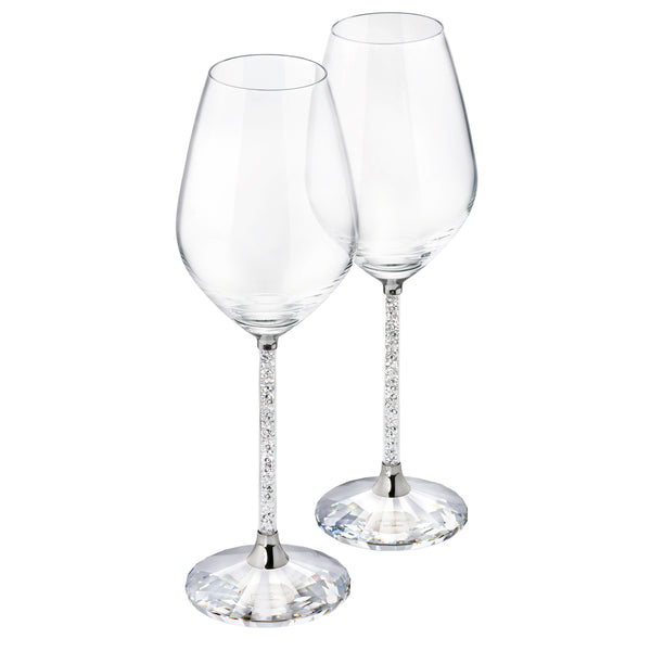 Crystalline Red Wine Glasses (Set 2)