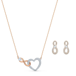 Swa Infinity Set,Beyaz,Karişik Metal