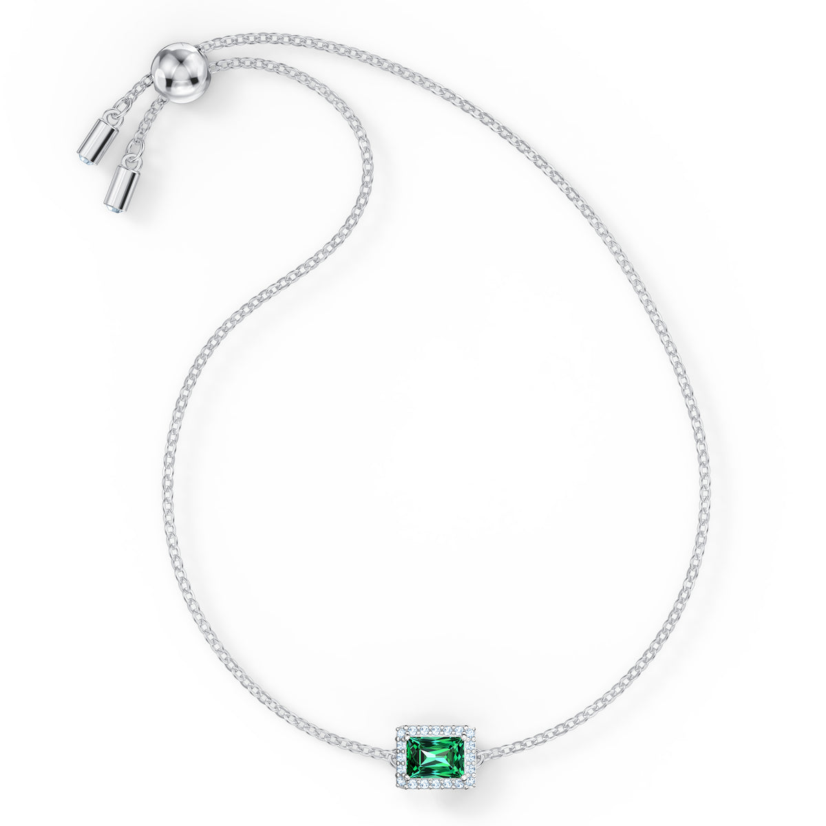 Angelic 125 Bileklik,Yeşil,Rodyum Kaplama