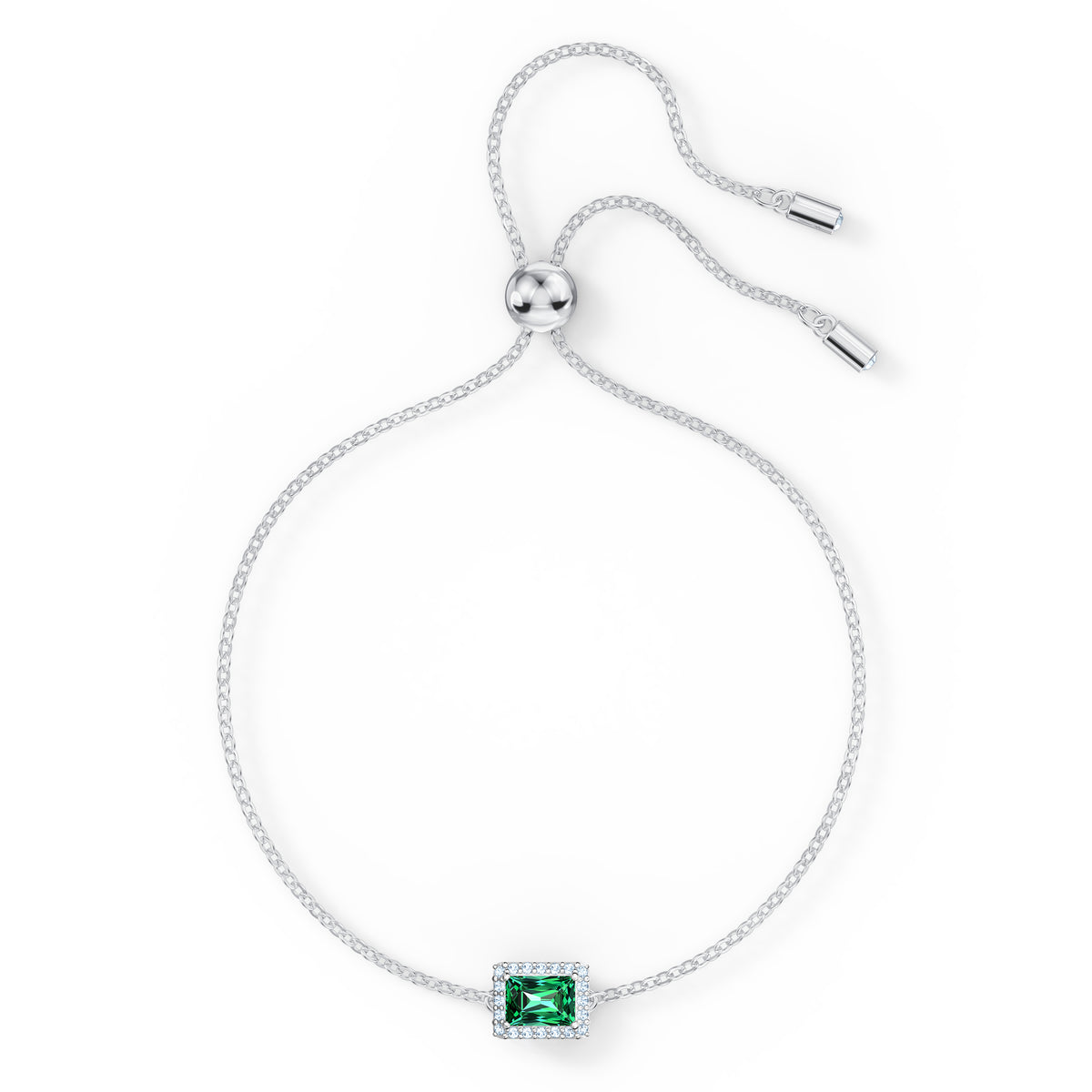 Angelic 125 Bileklik,Yeşil,Rodyum Kaplama